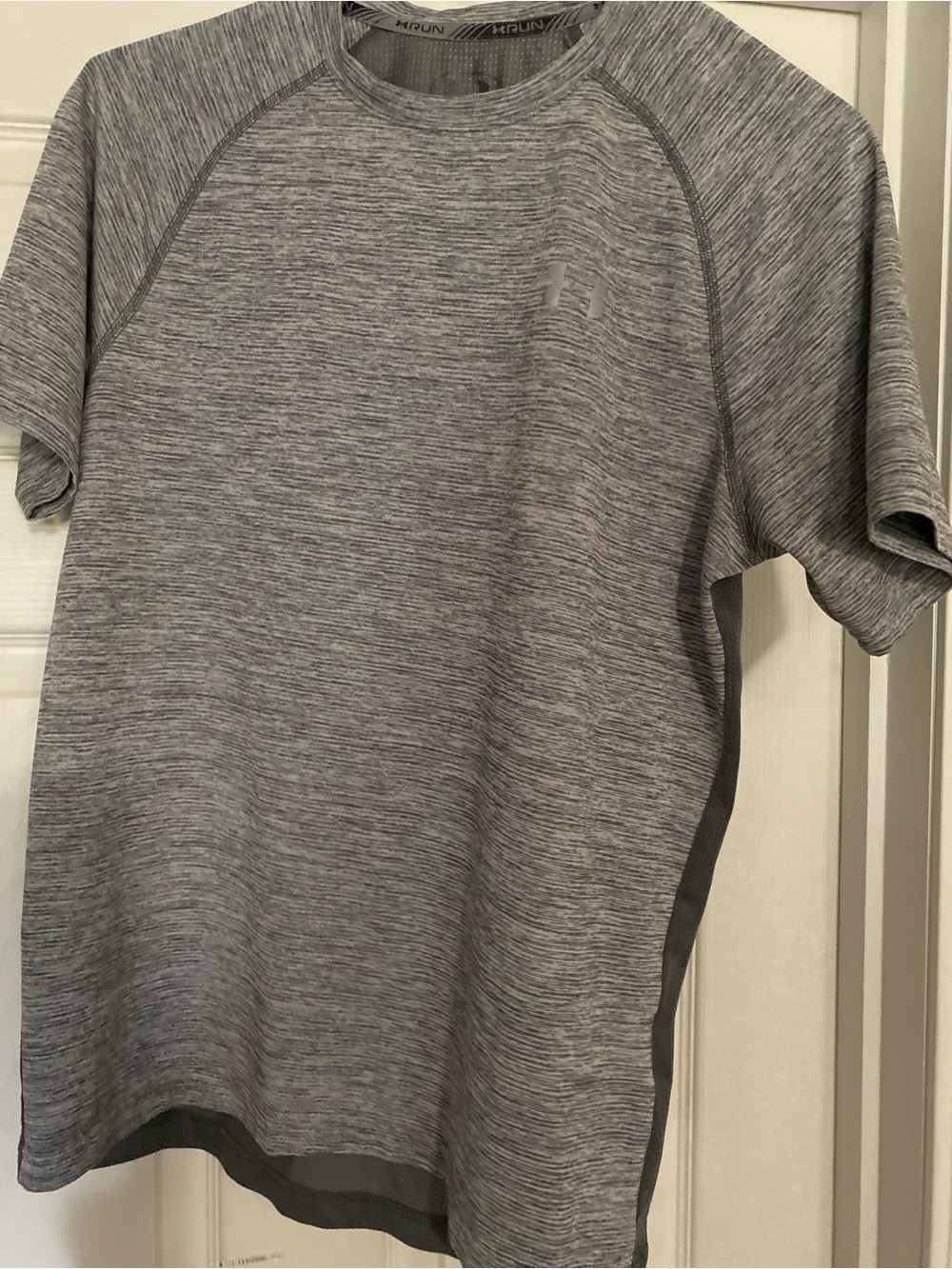 Under Armour Grey Heather Short-Sleeve Performance Tee